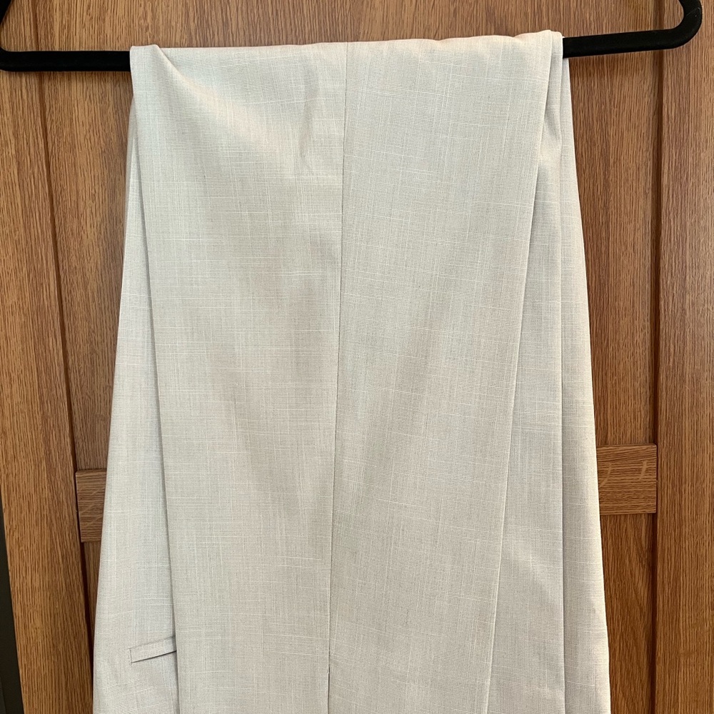 Elegant Cream Trousers by Zara
